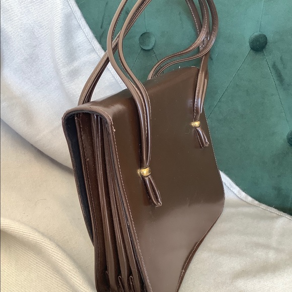 🦋2 FOR $35 Vintage Brown Handbag - Picture 6 of 6